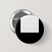 Minimale Design Black White Square Lijst R Button (Voorkant /achterkant)