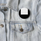 Minimale Design Black White Square Lijst R Button (In situ)