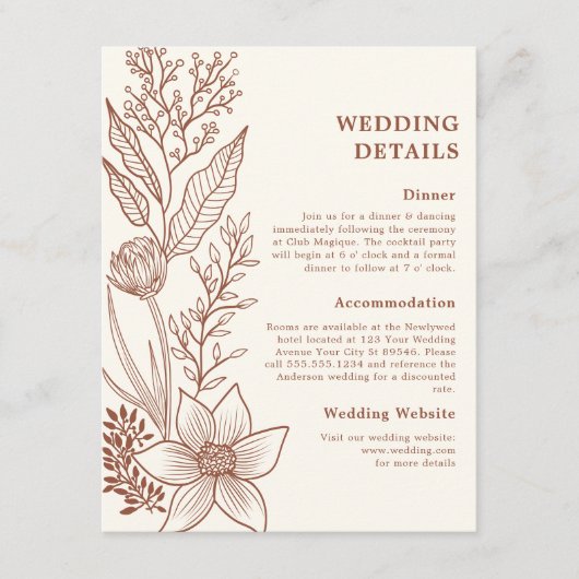 Minimale details over het verbranden van Sinaasapp Informatiekaartje (Voorkant)