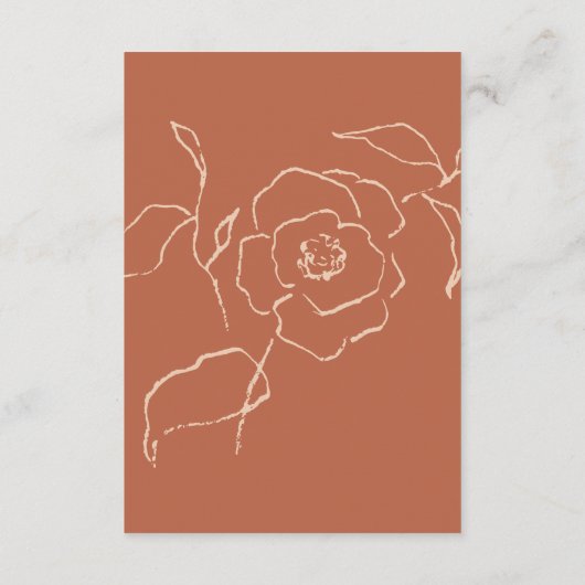 Minimale details voor racestralen met fijne tekenf informatiekaartje (Achterkant)