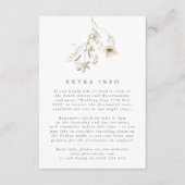 Minimale dichtheid gedroogd wilde paprika's bruilo informatiekaartje (Voorkant)