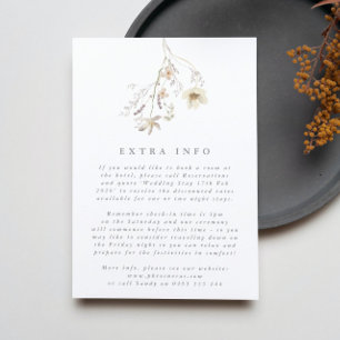 Minimale dichtheid gedroogd wilde paprika's bruilo kaart