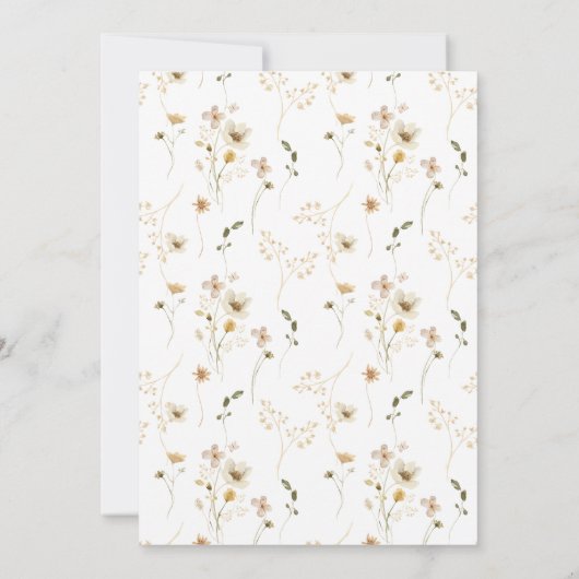 Minimale dichtheid gedroogd wilde paprika's bruilo kaart (Achterkant)