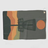 Minimale Discgolfmand Disc Handdoek (Horizontaal)