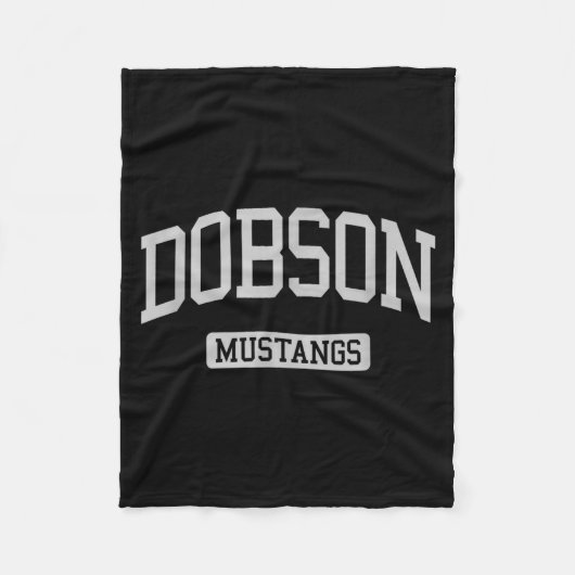 Minimale Dobson High School Hs Mesa Fleece Deken (Voorkant)