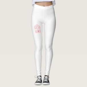 Minimale DOG MOM-monogram Leggings