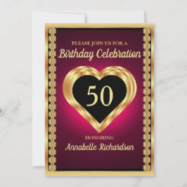 Minimale donkerbruine Paarse en goudlegante verjaa Kaart