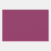 Minimale donkerbruine vaste elegant inpakpapier vel (Voorkant 2)