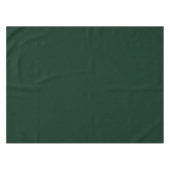 Minimale, donkerdengroene vaste elegant tafelkleed (Voorkant (Horizontaal))