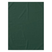 Minimale, donkerdengroene vaste elegant tafelkleed (Voorkant)