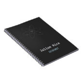 Minimale donkergrijs notitieboek (Rechterzijde)