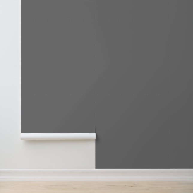 Minimale donkergrijze, stevige, moderne elegant behang (Applicatie)