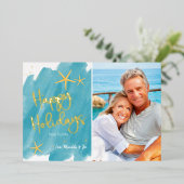 Minimale doorsnede Prettige feestdagen (Staand Voorkant)