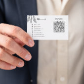 Minimale Dream-catchers, Veren, Pijlen Wellness Visitekaartje