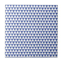 Minimale driehoek geometrisch patroon van Navy Blu