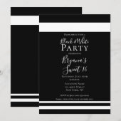 Minimale duur zwart-wit 16 dagen kaart (Voorkant / Achterkant)