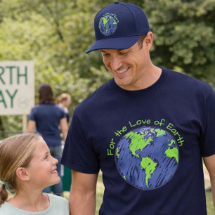 Minimale Eco Voor de Liefde voor Aardedag Cadeau T-shirt