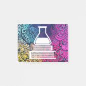 Minimale educatieve wetenschappen post-it® notes (Voorkant)