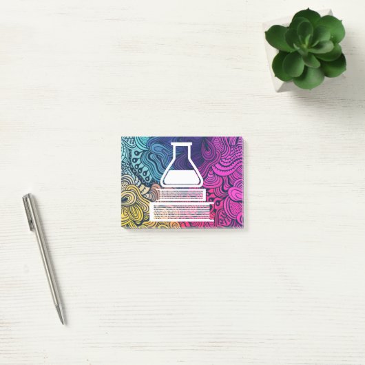 Minimale educatieve wetenschappen post-it® notes (Kantoor)