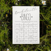 Minimale Eenvoudige Bachelorette Bingo Game