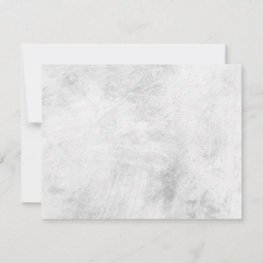 Minimale Eenvoudige begrafenisherdenkingsfoto Bedankkaart (Achterkant)