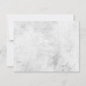 Minimale Eenvoudige begrafenisherdenkingsfoto Bedankkaart (Achterkant)