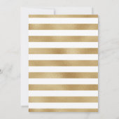 Minimale, eenvoudige bladreuzel zwart wit baby kaart (Achterkant)