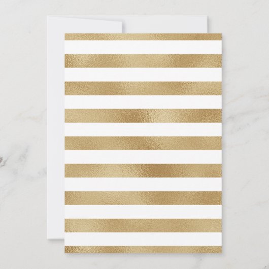 Minimale, eenvoudige bladreuzel zwart wit baby kaart (Achterkant)