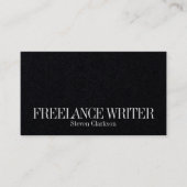 Minimale eenvoudige elegantie visitekaartje (Voorkant)