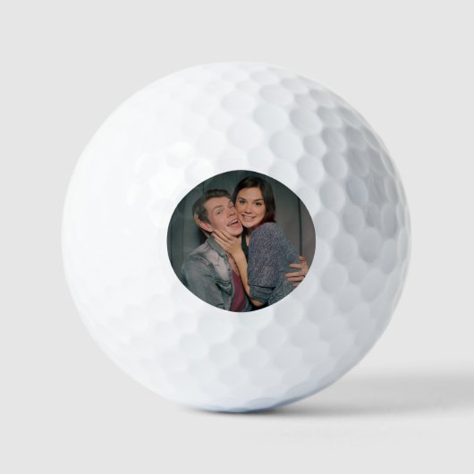 Minimale Eenvoudige Foto Golfballen (Voorkant)