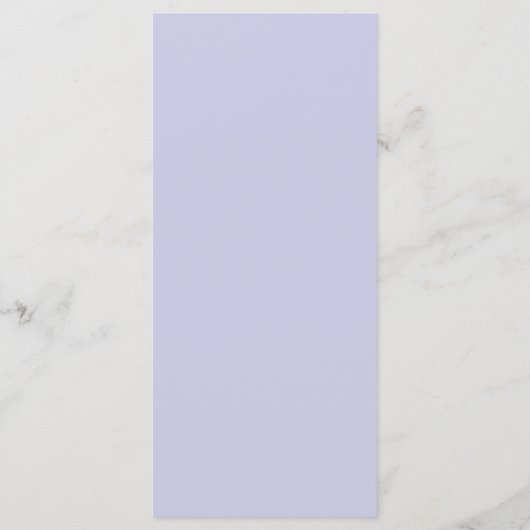 Minimale Eenvoudige Gold Typografie Lavender Menu (Achterkant)