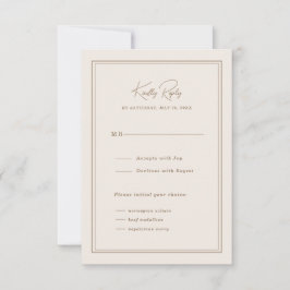 Minimale eenvoudige  Lijst respons Kaart