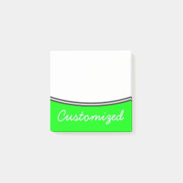 Minimale, Eenvoudige, Limoen achtergrond + Naam la Post-it® Notes