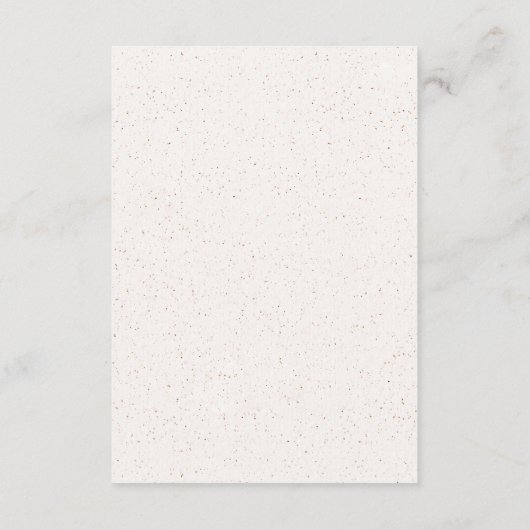 Minimale eenvoudige magenta en textuur de fijnere  informatiekaartje (Achterkant)