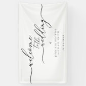 Minimale eenvoudige, moderne, eenvoudige welkomstb spandoek (Verticaal)