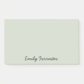 Minimale, eenvoudige, professionele opmerkingen na post-it® notes (Voorkant)