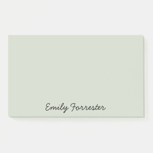 Minimale, eenvoudige, professionele opmerkingen na post-it® notes (Voorkant)