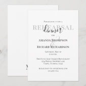 Minimale Eenvoudige repetitie: Elegant Kaart (Voorkant / Achterkant)