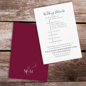 Minimale eenvoudige tijdlijn voor details van Bour Informatiekaartje