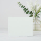 Minimale effen kleur  briefkaart (Staand voorkant)
