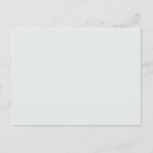 Minimale effen kleur  briefkaart (Voorkant)