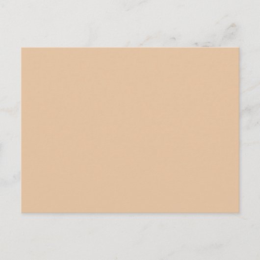 Minimale effen kleur  briefkaart (Voorkant)