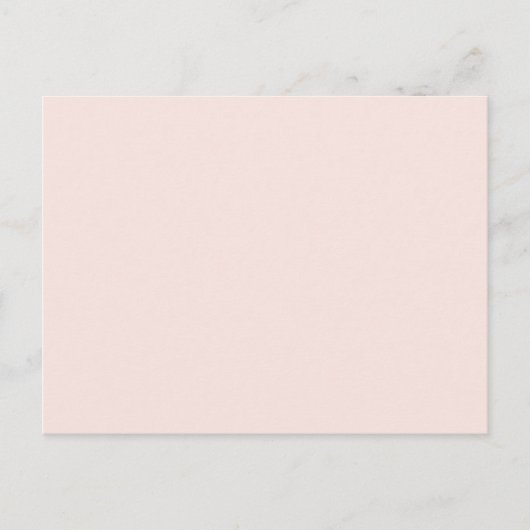 Minimale effen kleur  briefkaart (Voorkant)