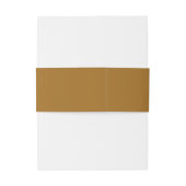 Minimale effen kleur bruiloft uitnodigingen wikkel (Achterkant Voorbeeld)