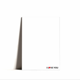 Minimale eigenzinnige gelukkige Valentijnsdag Feestdagen Kaart