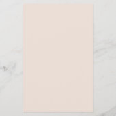 Minimale elegant Augenbrauen Flyer (Achterkant)