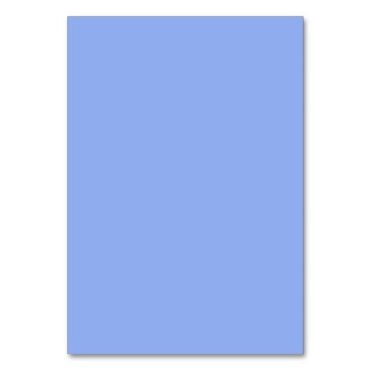 Minimale elegant blauw geschilderd porselein kaart (Achterkant)