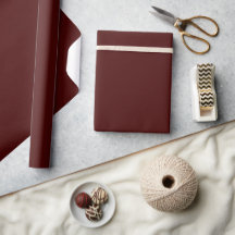 Minimale Elegant Burgundy-kerstkleur