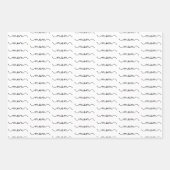 Minimale elegant mam Typografie Moederdag Inpakpapier Vel (Voorkant)