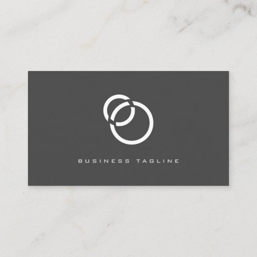 Minimale Elegant Moderne Simple Scan QR-code Visitekaartje (Achterkant)